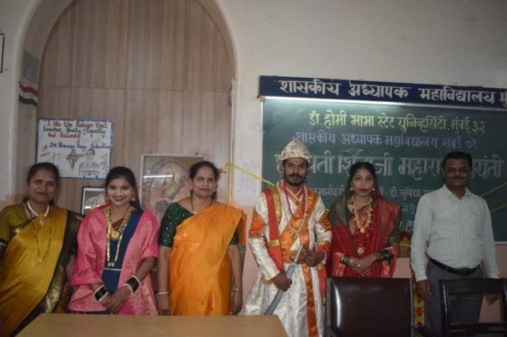 Shivjayanti Celebration - Shivneri House (Image 6) at Secondary Training College, Mumbai